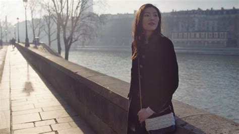 chanel gabrielle bag liu wen|CHANEL'S GABRIELLE BAG IN PARIS WITH LIU WEN .